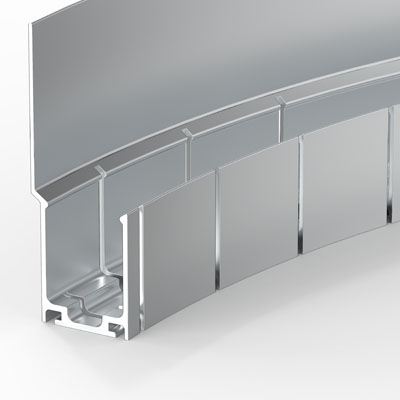 Flex 25 WW - Bendable Anti Glare Profile